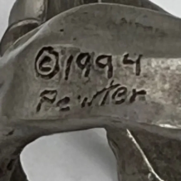 Pewter Napkin Rings - Picture 3 of 7